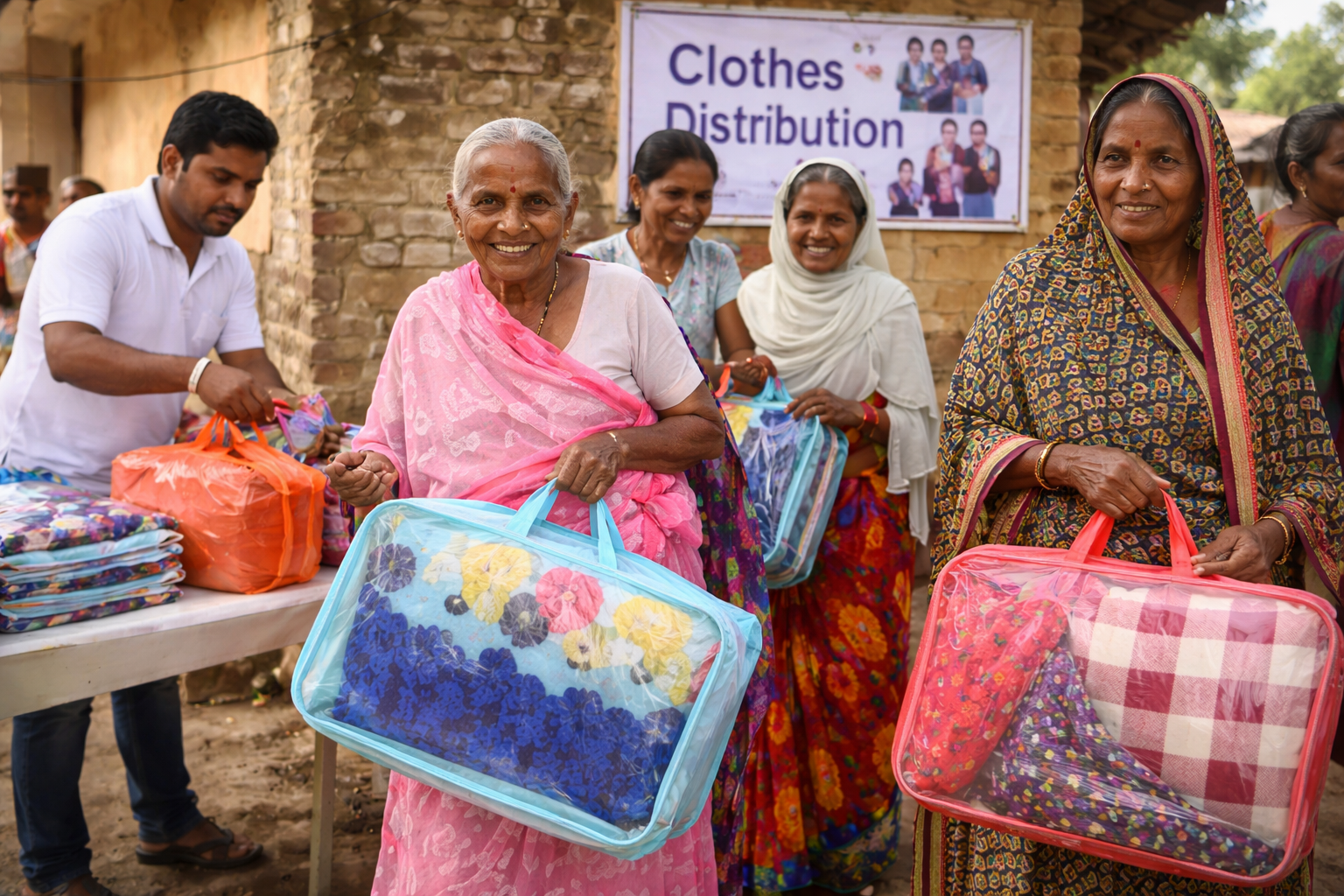 Clothes Distribution